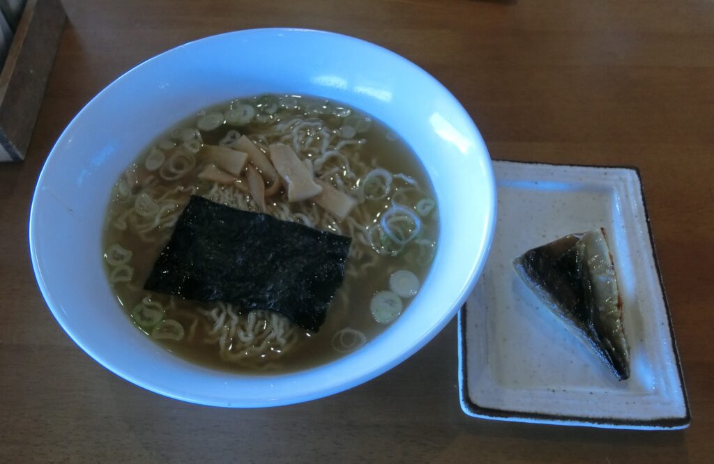 サバだしラーメン