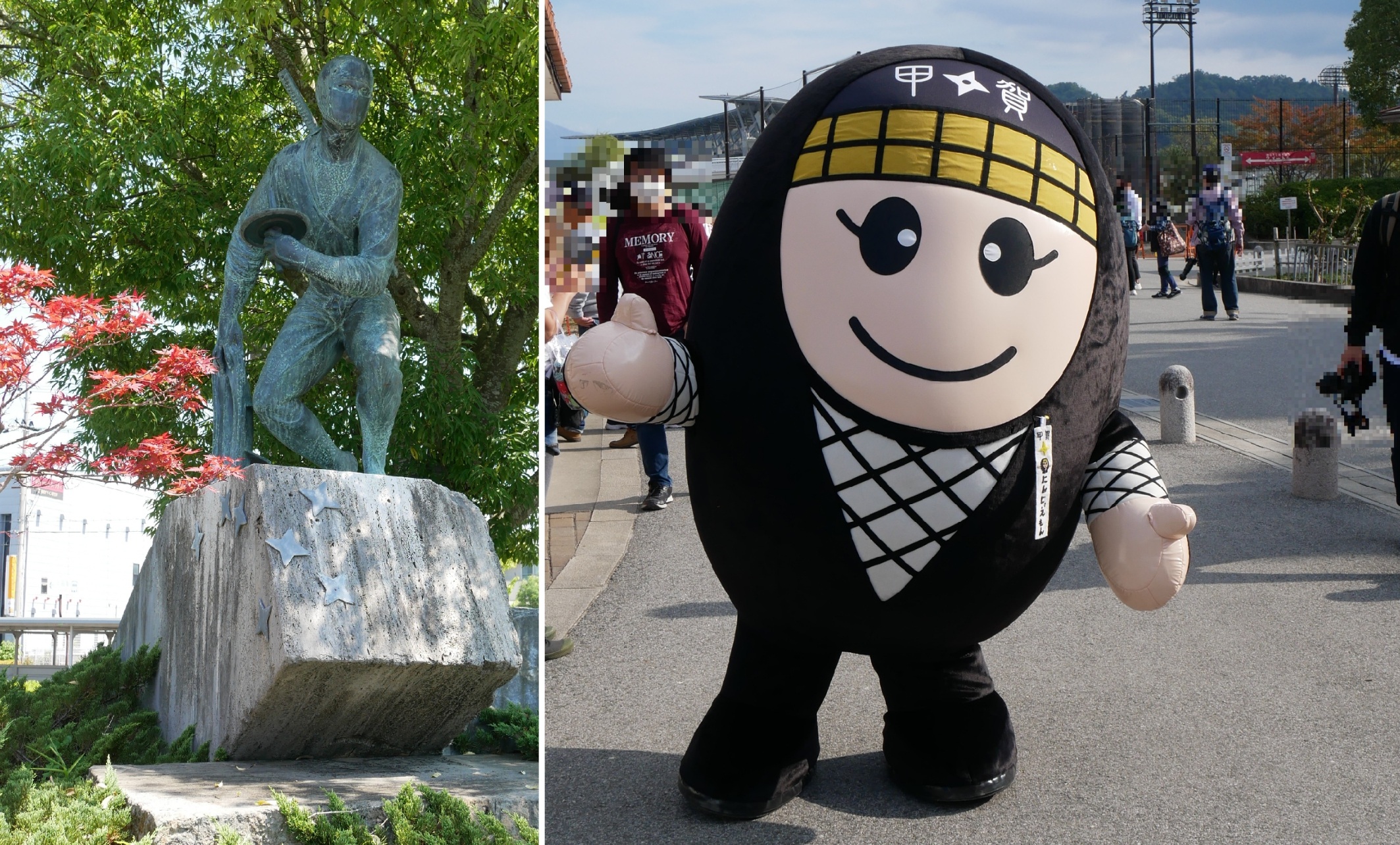 甲賀市をPRする「にんじゃえもん」｜ゆるキャラ