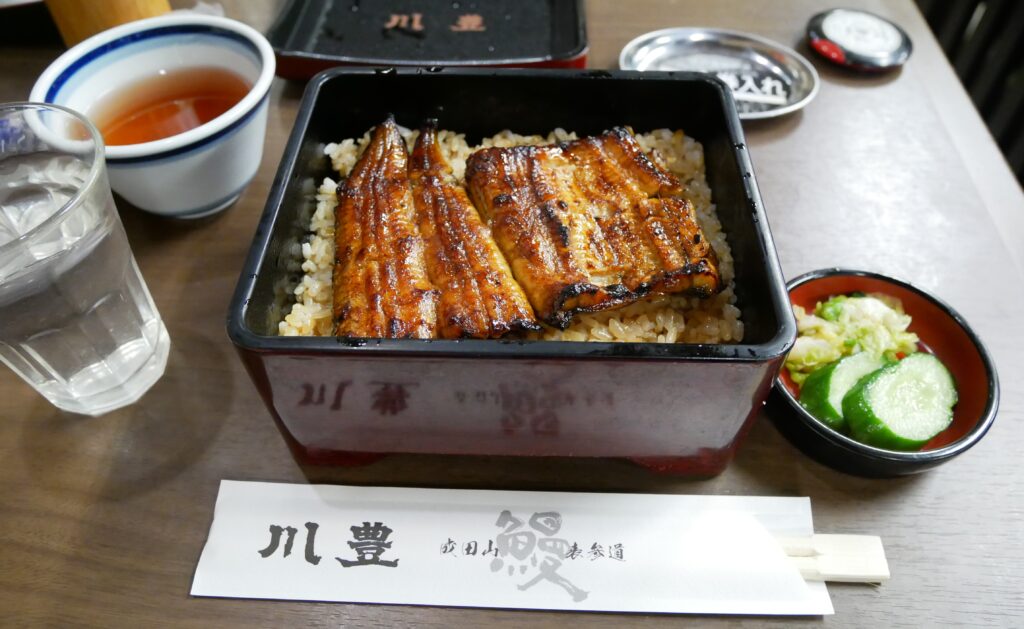 川豊 本店のうな重