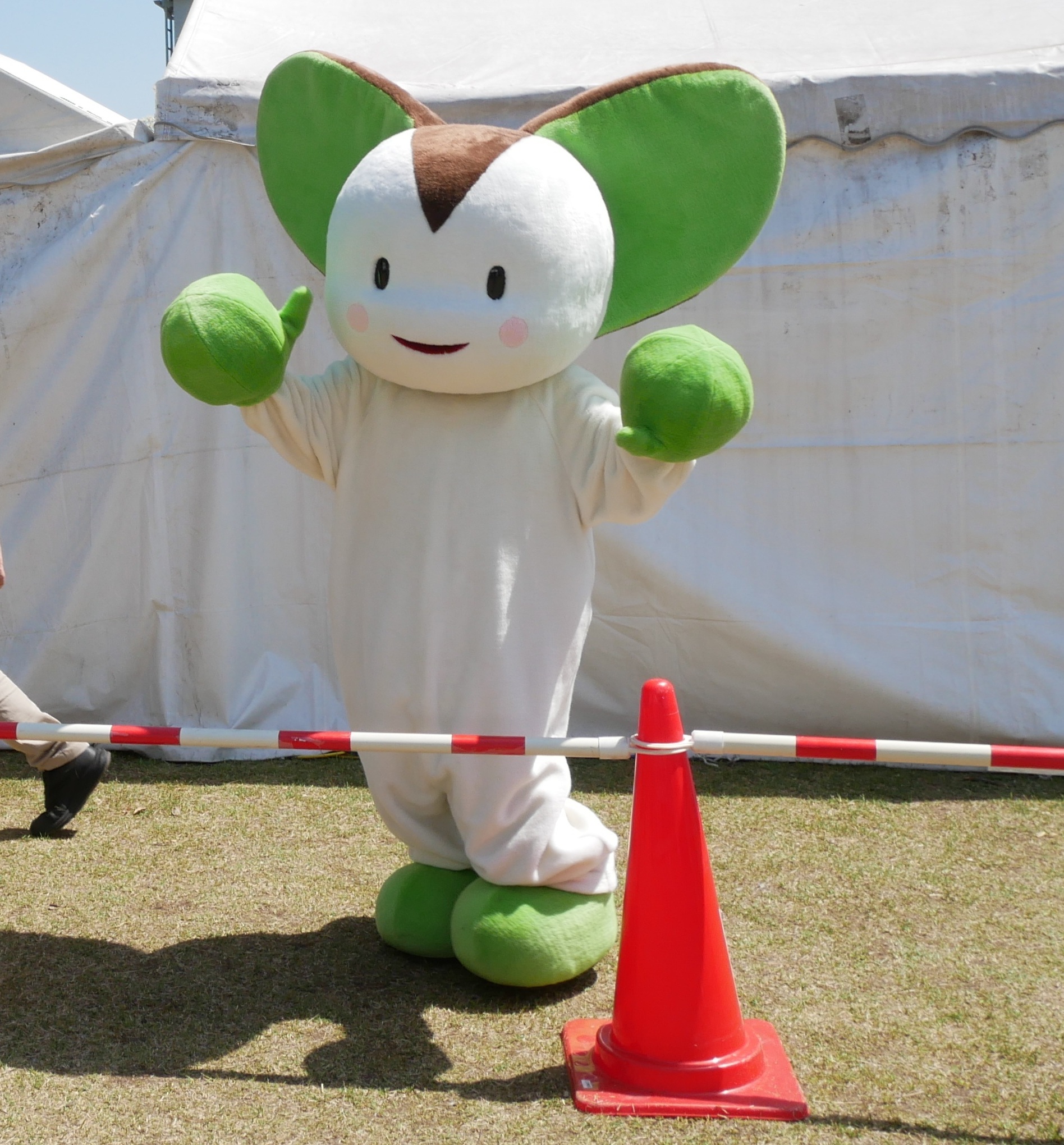 YTS山形テレビをPRする「みるるん星人」|ゆるキャラ