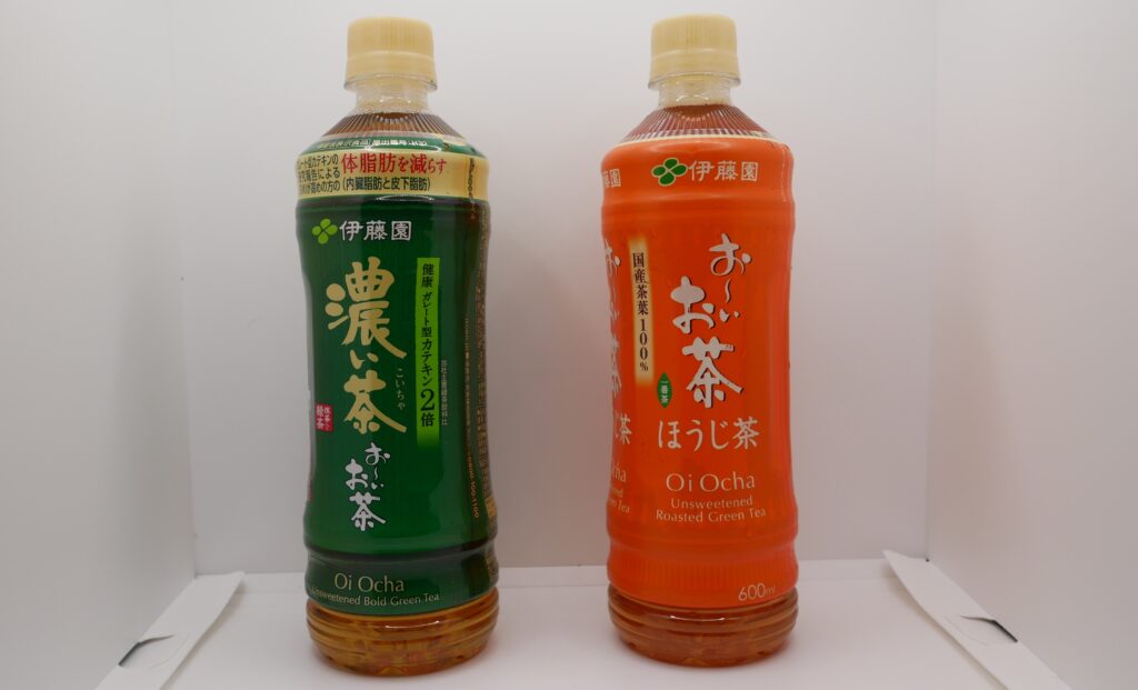 お～いお茶 濃い茶・お～いお茶 ほうじ茶